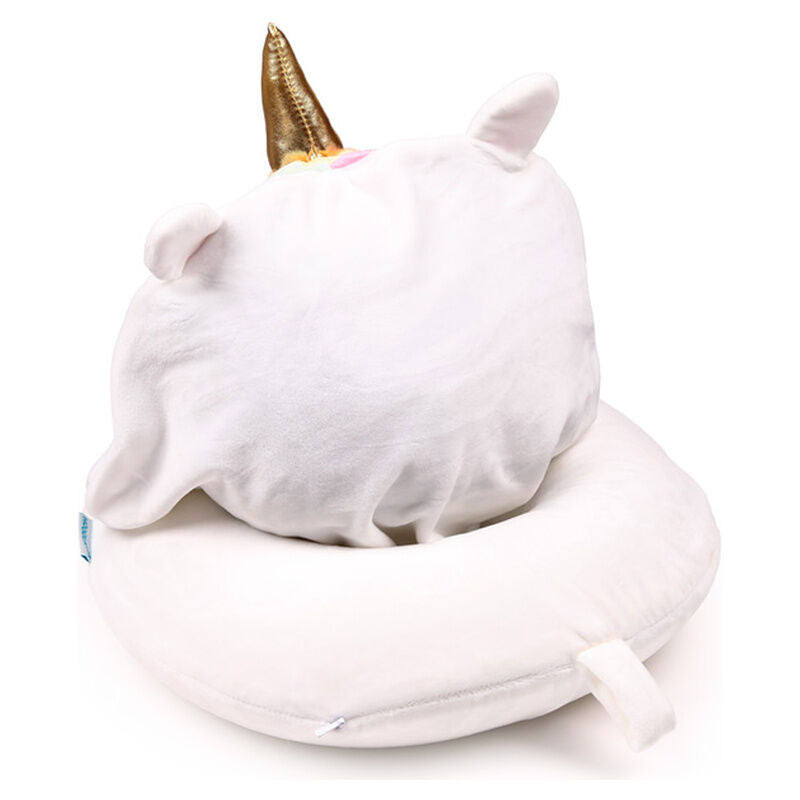 Astra das Einhorn Reisekissen mit Kapuze