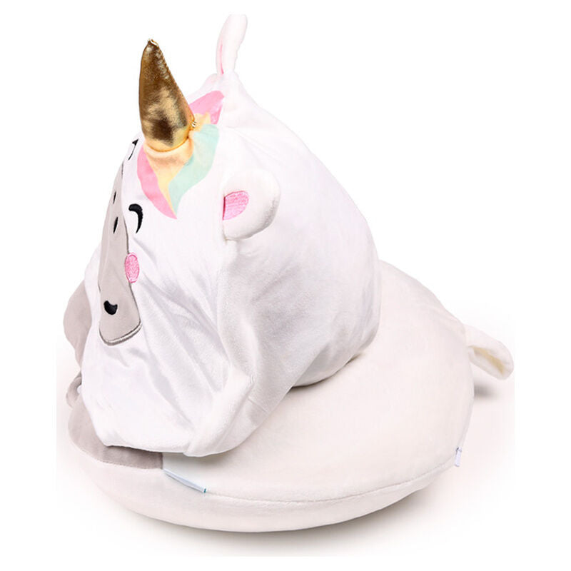 Astra das Einhorn Reisekissen mit Kapuze