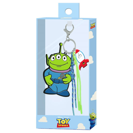 alien toy story disney pixar charm keychain