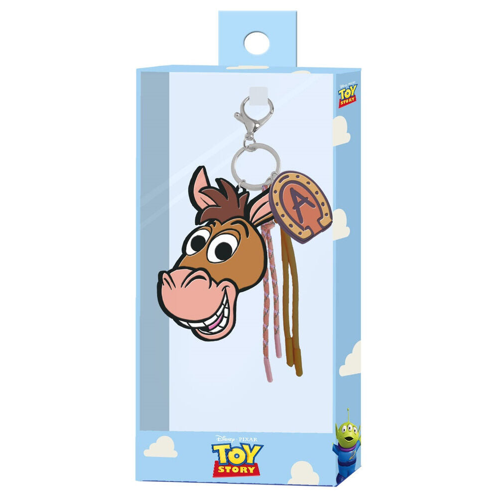 bullseye toy story disney pixar charm keychain