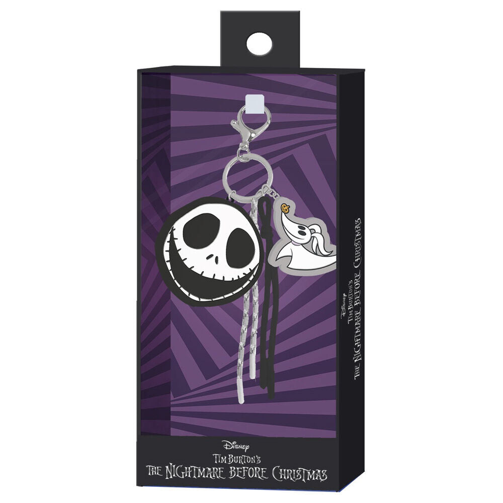 jack skellington nightmare before christmas disney charm keychain