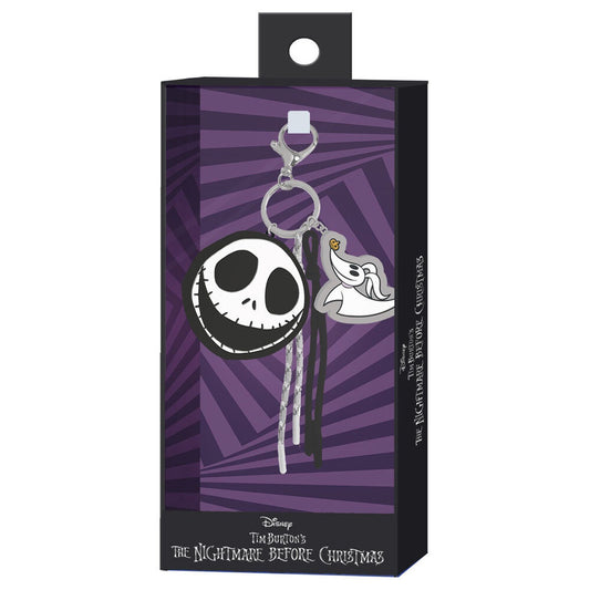 jack skellington nightmare before christmas disney charm keychain