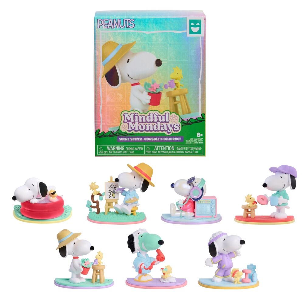 Überraschungs Snoopy Peanuts Bühnenfiguren Sortiment