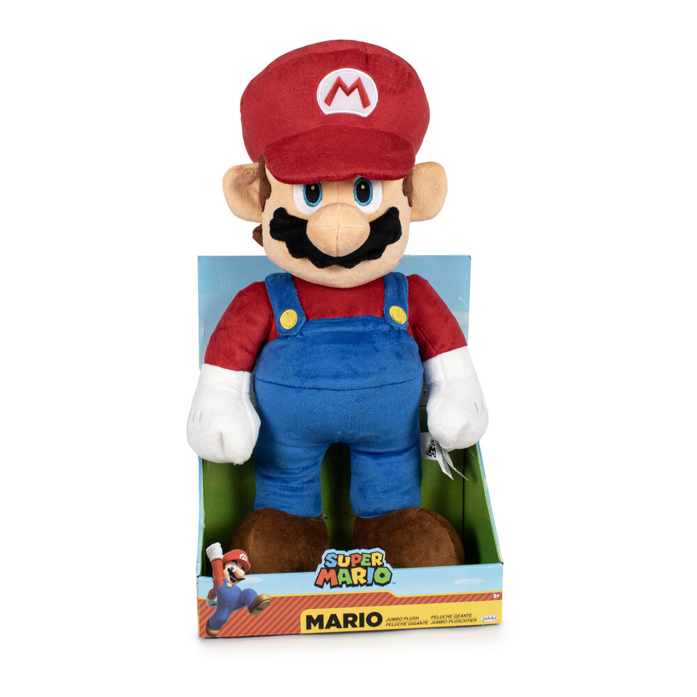 jumbo super mario nintendo plush 50cm