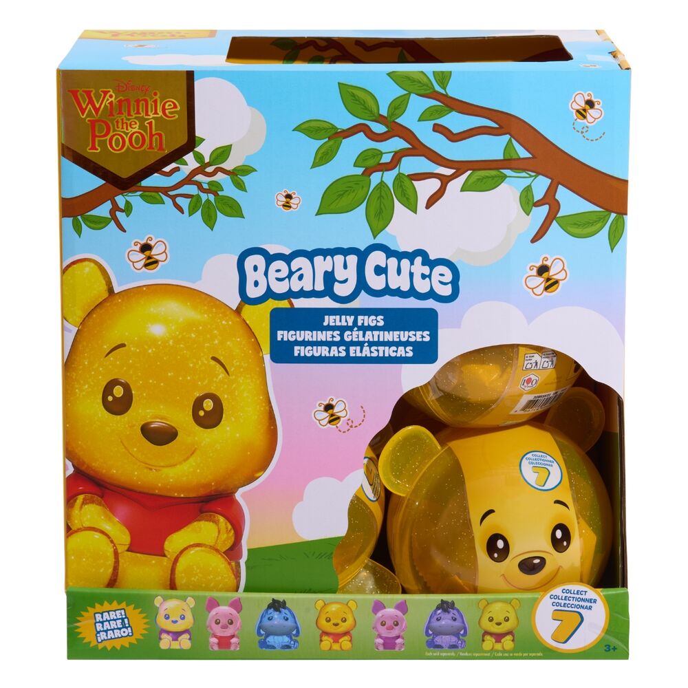 Cápsulas surpresa Squish com figuras sortidas do Ursinho Pooh da Disney