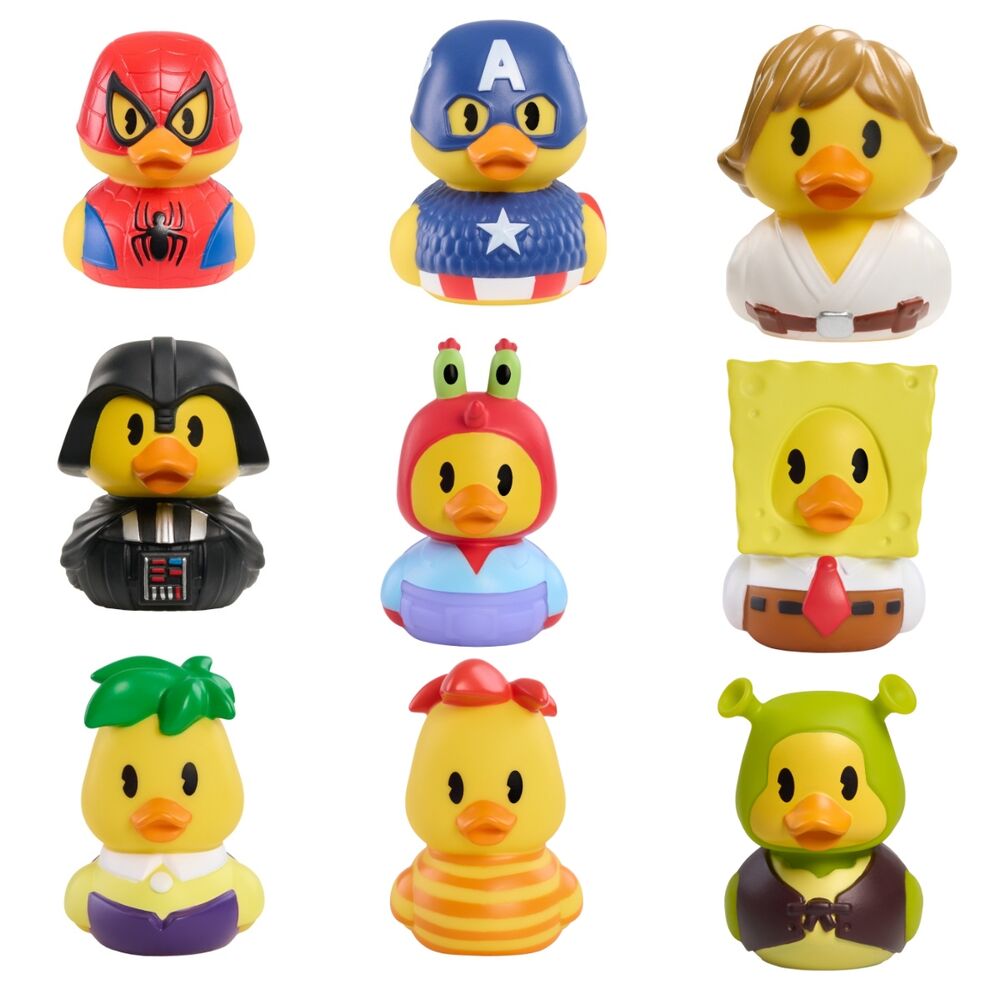 disney wave 3 rubber duck 6cm assorted