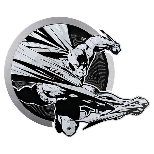 batman dc comics wooden plaque