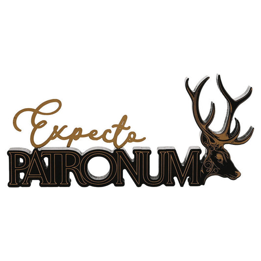 Wooden sign Patronum Harry Potter