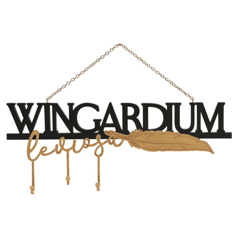 wingardium harry potter wooden sign