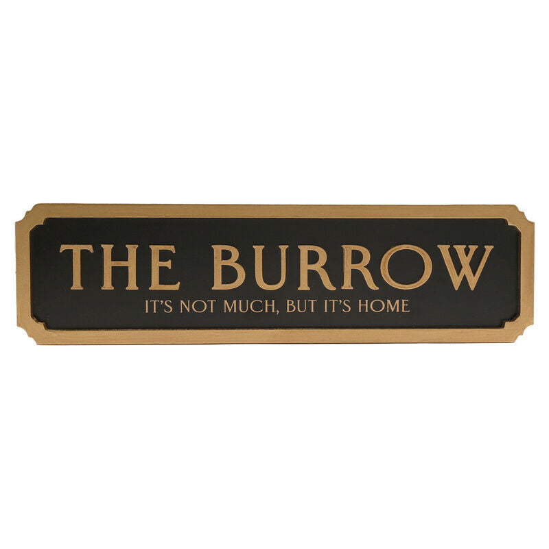 the burrow harry potter poster