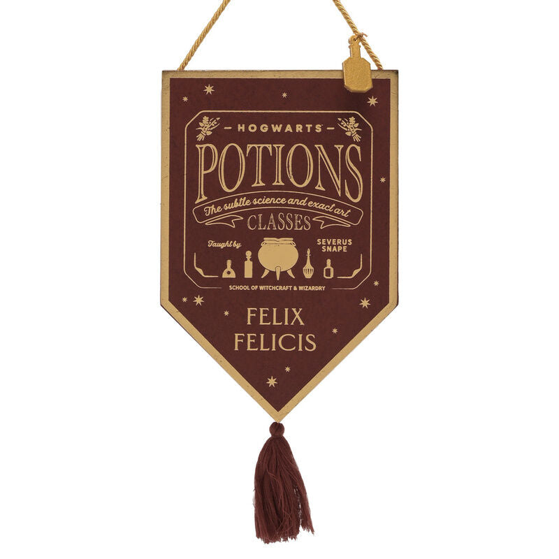 felix felicis harry potter wall hanging