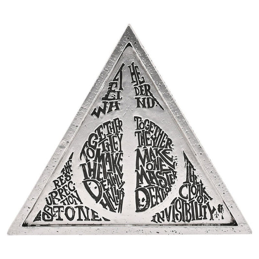 harry potter deathly hallows plaque