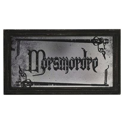 mirror plate dark mark dark arts harry potter
