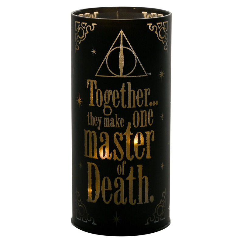 deathly hallows dark arts harry potter light tube