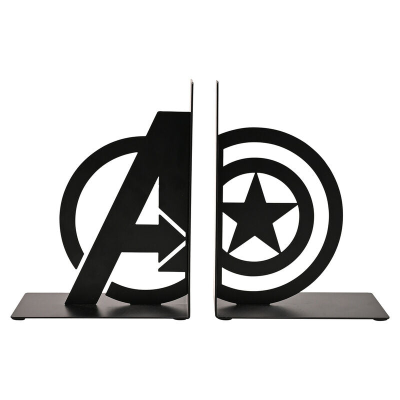 captain america avengers marvel metal bookends
