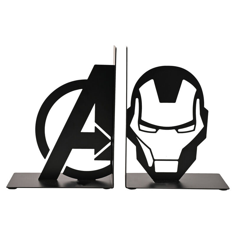 iron man avengers marvel metal bookends