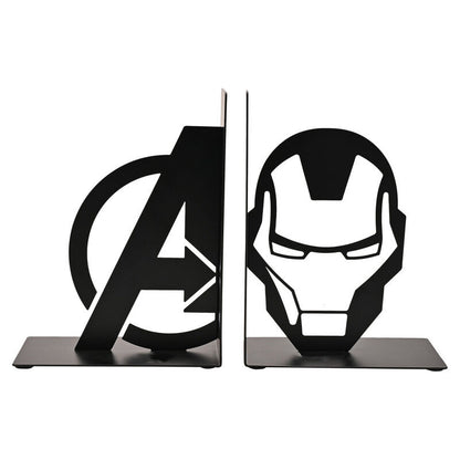 iron man avengers marvel metal bookends