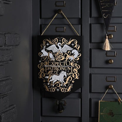 Glow in the dark Patronus Animals wall hanging from Harry Potter