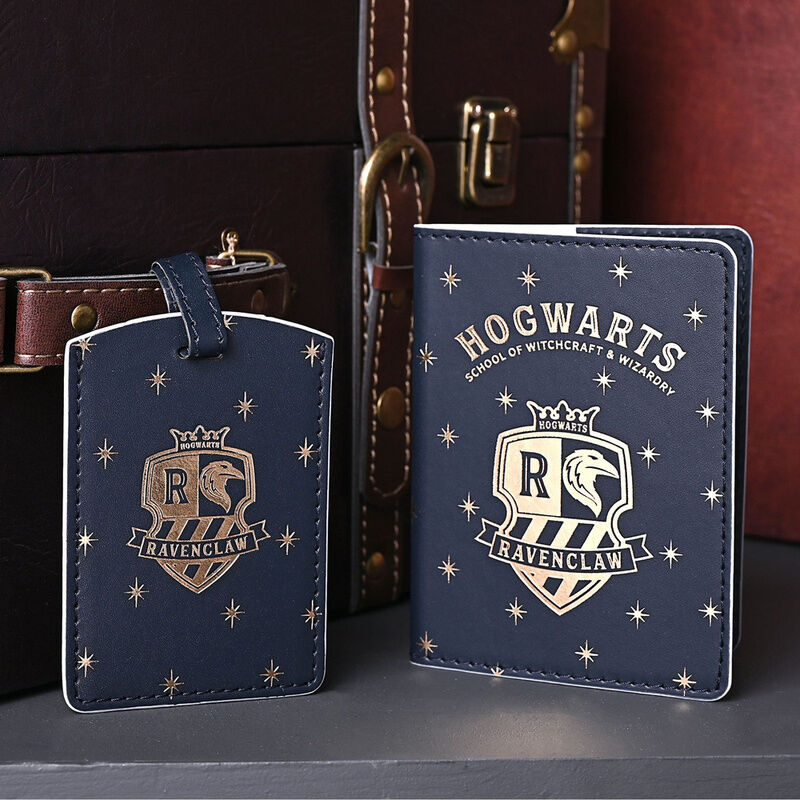 Etui na paszport i etykietę na bagaż Ravenclaw Harry Potter