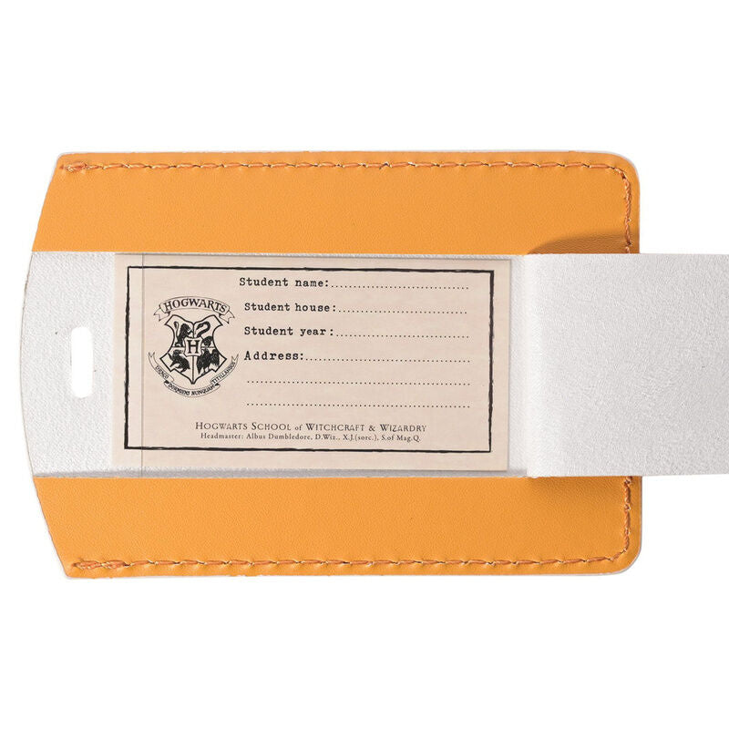 Hufflepuff Harry Potter passport holder + luggage tag