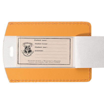 Hufflepuff Harry Potter passport holder + luggage tag
