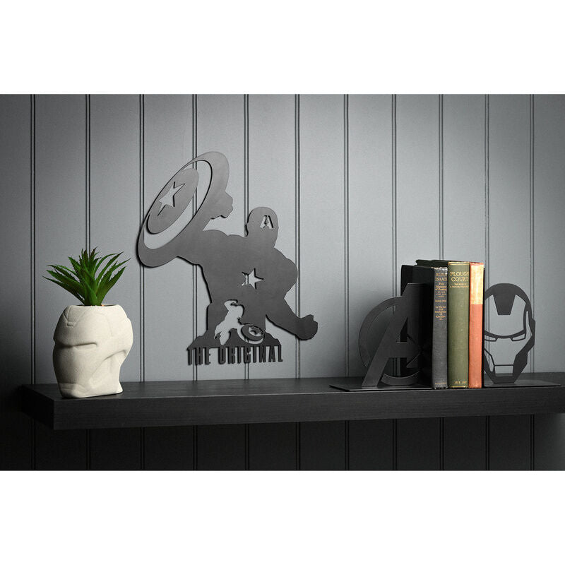 Plaque murale Captain America Avengers Marvel