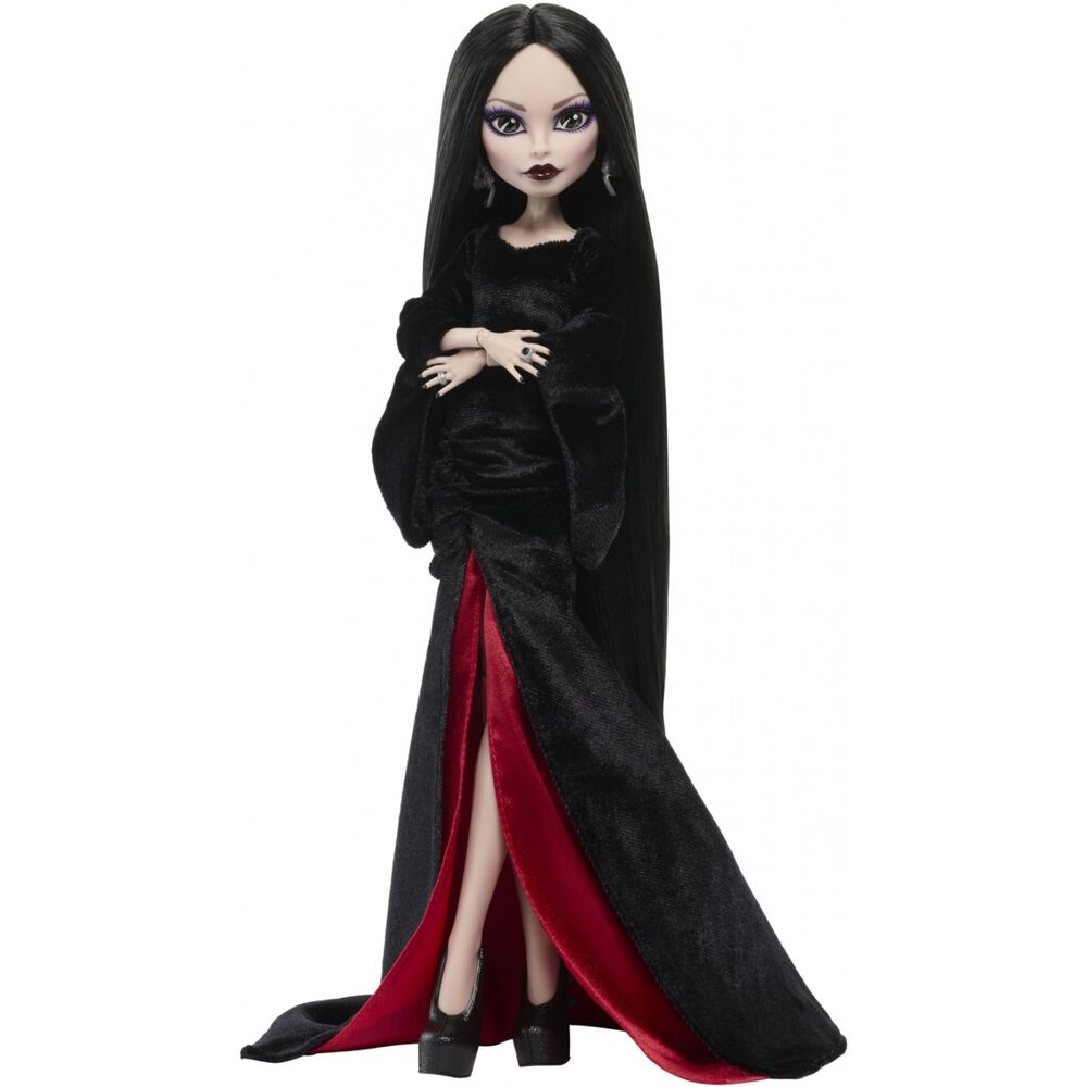 morticia doll wednesday monster high