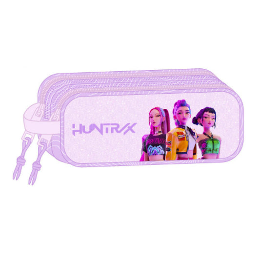 3d iconic kpop demon hunters double pencil case