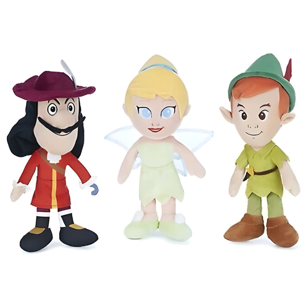 disney peter pan plush 30cm assorted