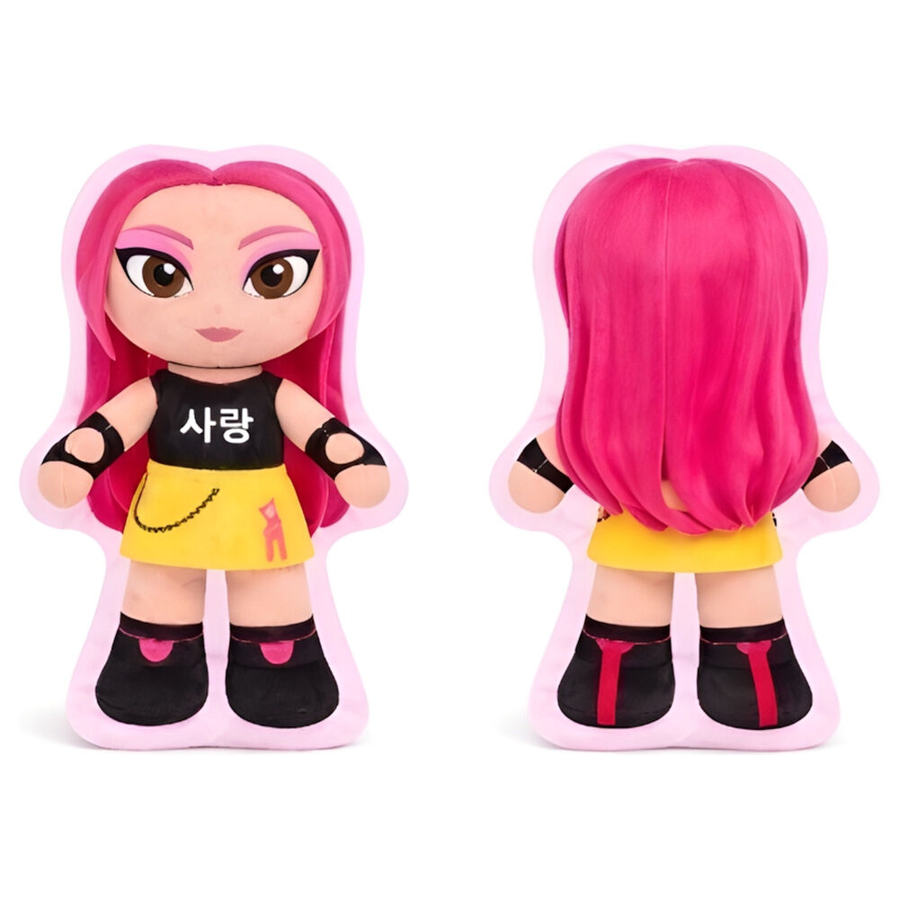 3d fuchsia kpop cushion 45cm