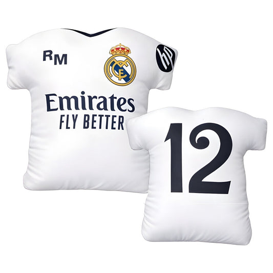 3d cushion real madrid jersey 40cm