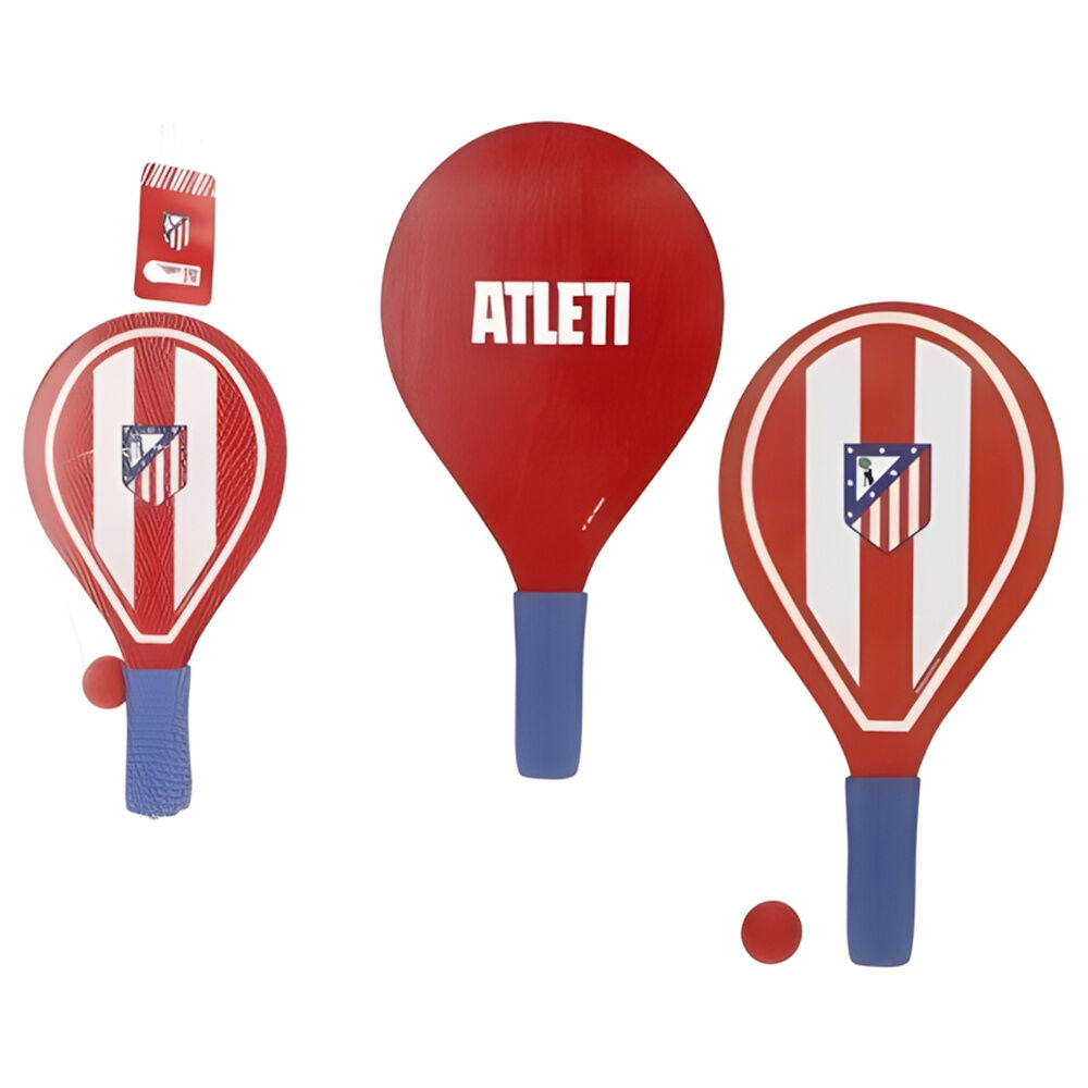 atletico de madrid beach racket set