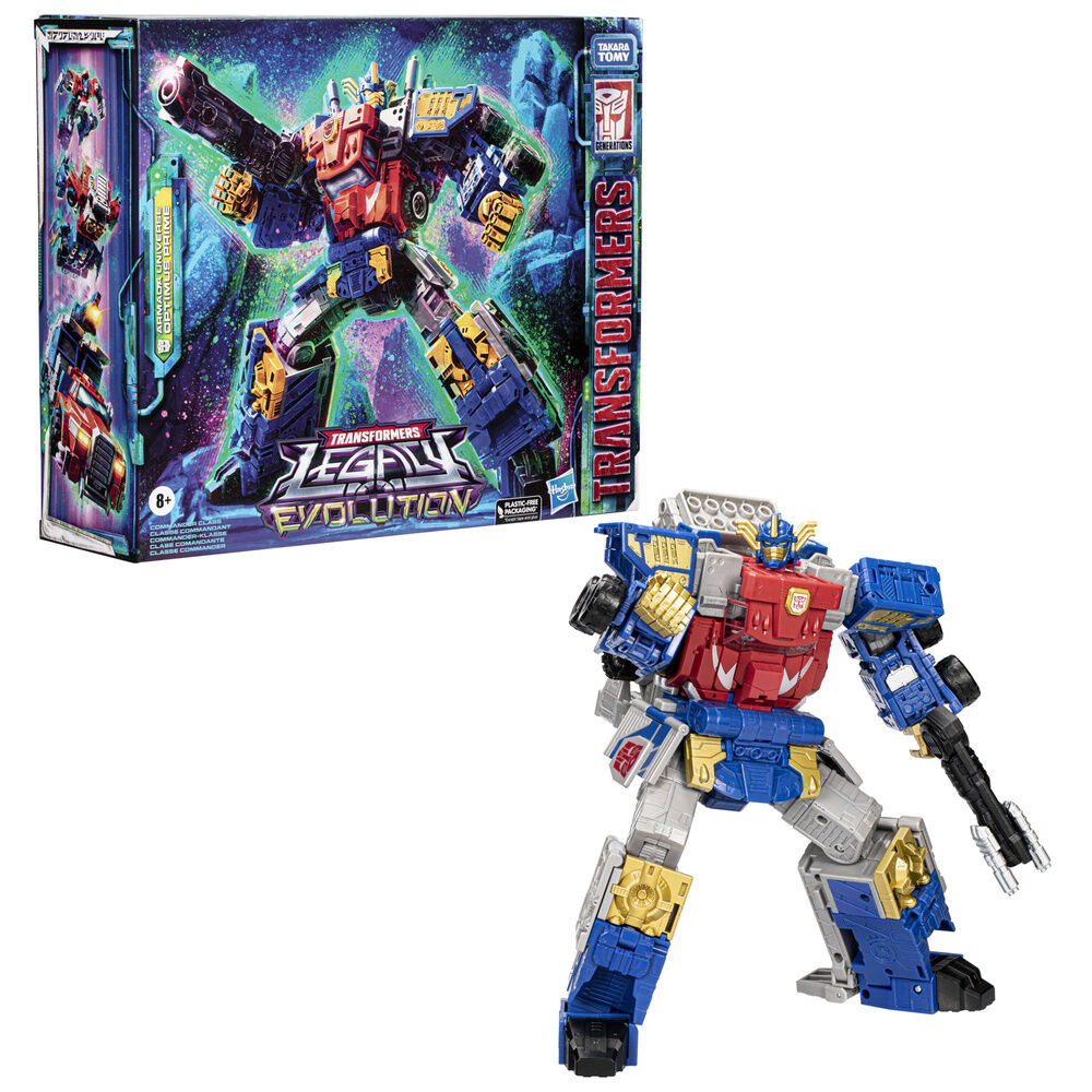 Figurine Transformers Optimus Prime de l'univers étendu armée 19 cm