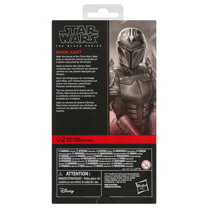 Figure Rook Kast Maul Shadow Lord Star Wars 15cm