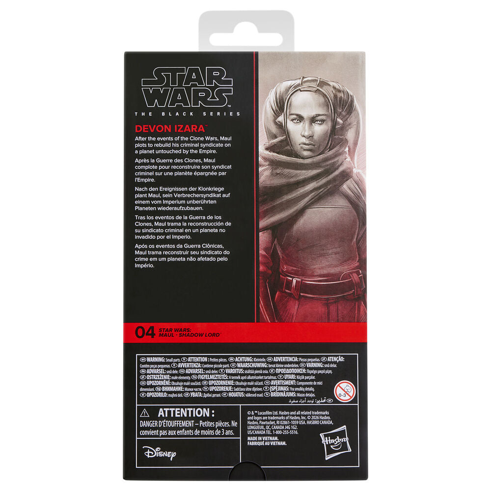 Devon Izara Maul Shadow Lord Star Wars Figur 15cm