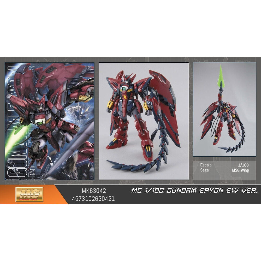 mg 1 100 epyon ew model kit ver gundam