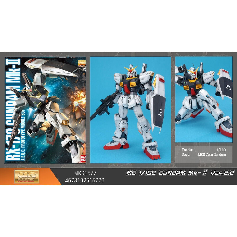 mg 1 100 mk ii ver 20 mobile suit gundam model kit