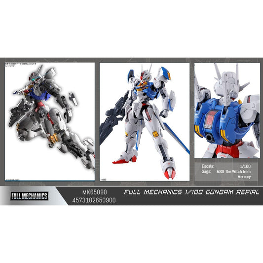 gundam aerial full mechanics 1 100 mobile suit gundam model