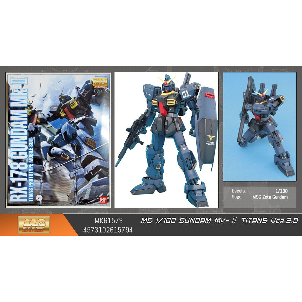 mg 1 100 mk ii titans ver20 mobile suit gundam model kit