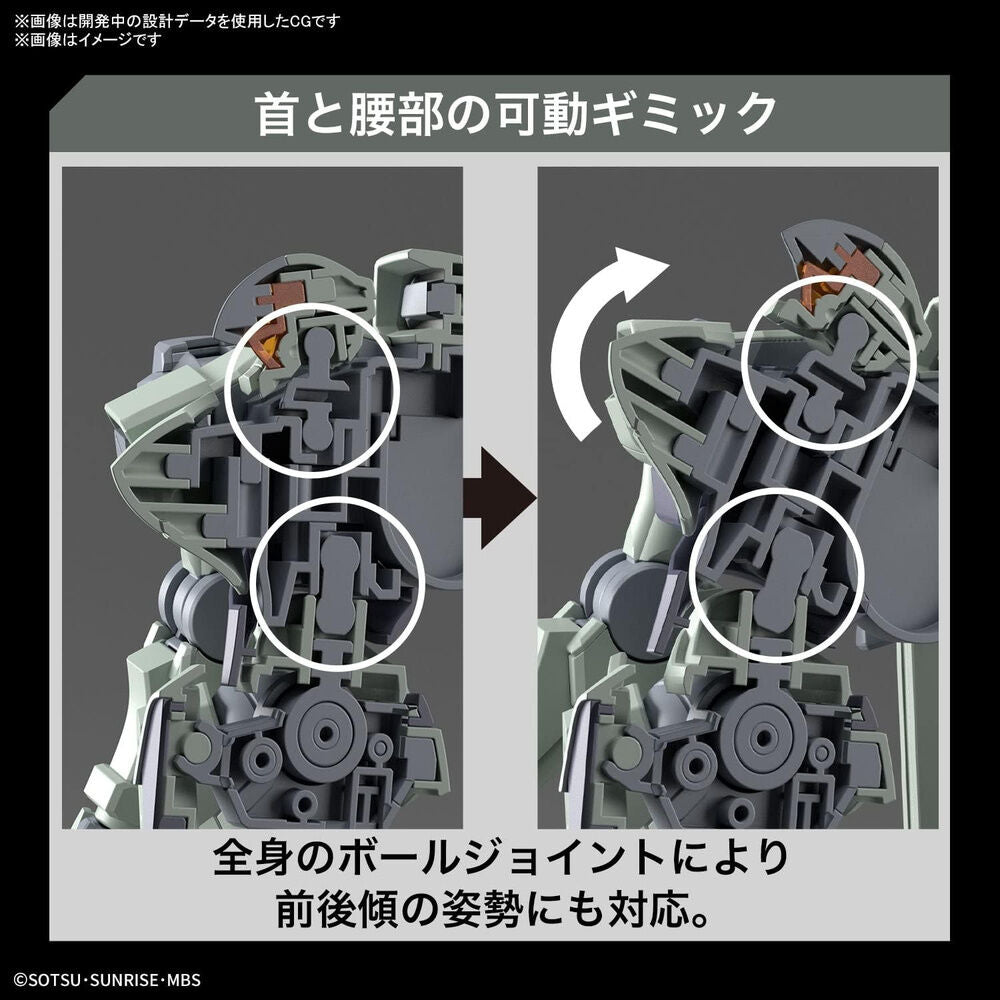 HG 1/144 Zowort Mobile Suit Gundam model