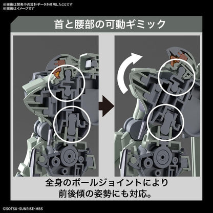 HG 1/144 Zowort Mobile Suit Gundam model