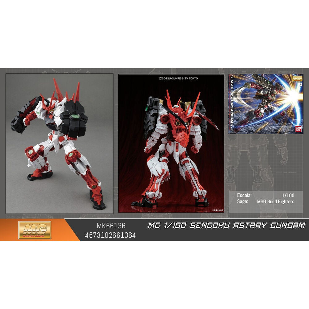 MG 1/100 Sengoku Astray Mobile Suit model Gundam