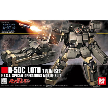 HGUC 1144 D-SOC Loto Twin set Mobile Suit Gundam model