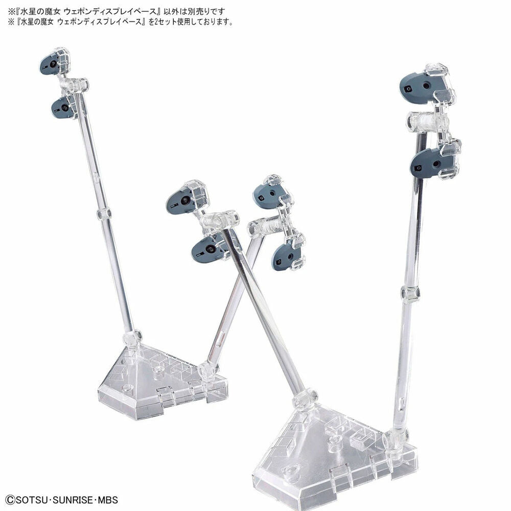 Base espositiva MSG Witch Form Mercury Weapon Mobile Suit Gundam