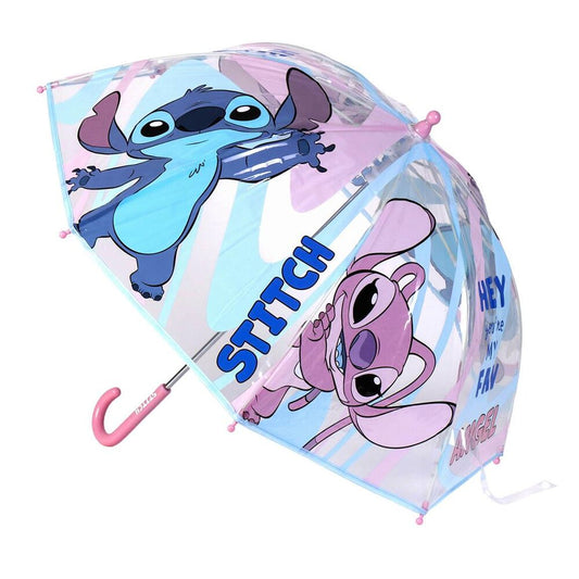 stitch disney bubble manual umbrella 45cm