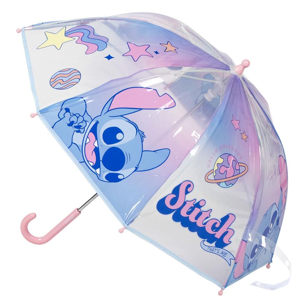 Stitch Disney Bubble Manual Umbrella