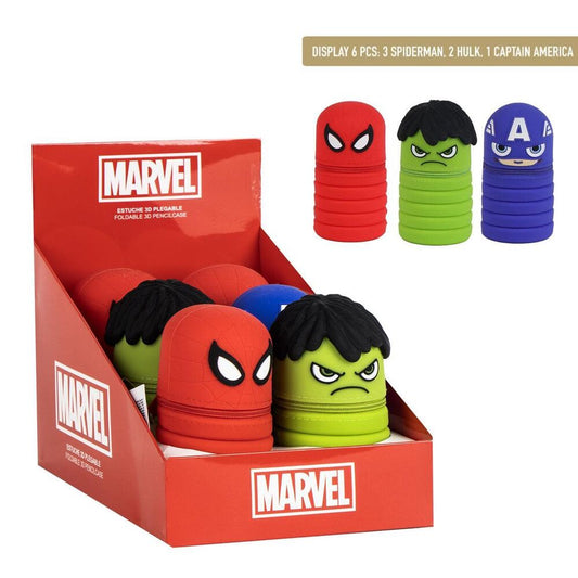 avengers marvel pencil case assortment
