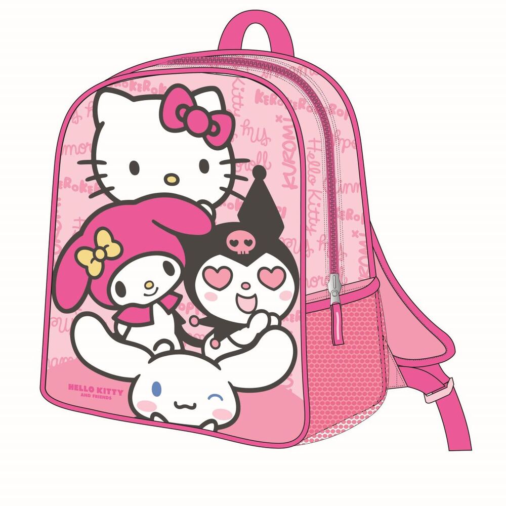 hello kitty and friends 3d backpack 30cm