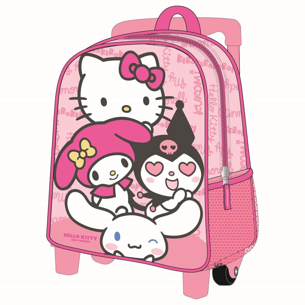 Carrito 3D de Hello Kitty y sus amigos de 30 cm