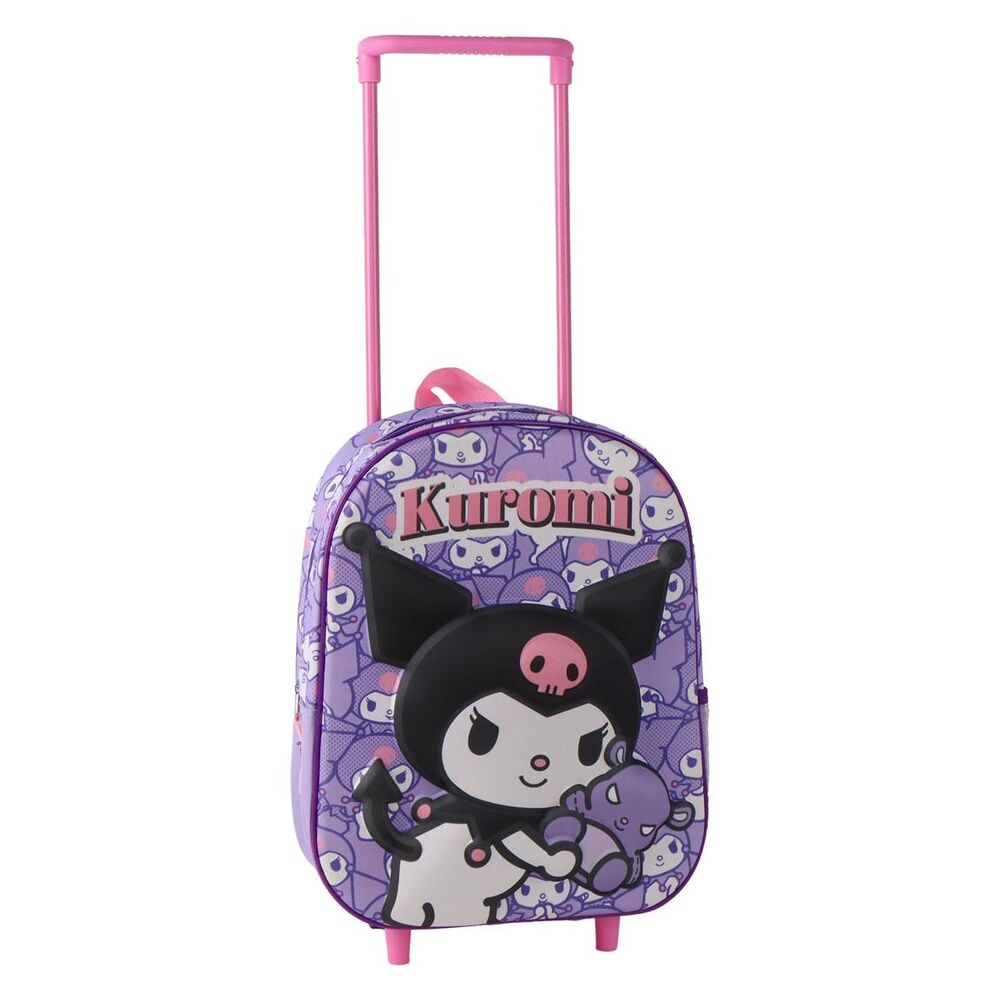 kuromi hello kitty 3d trolley 30cm